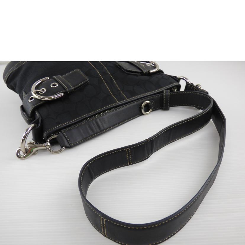 COACH コーチ/シグネチャーキャンバスレザーショルダー/3574//J05*/Bランク/64