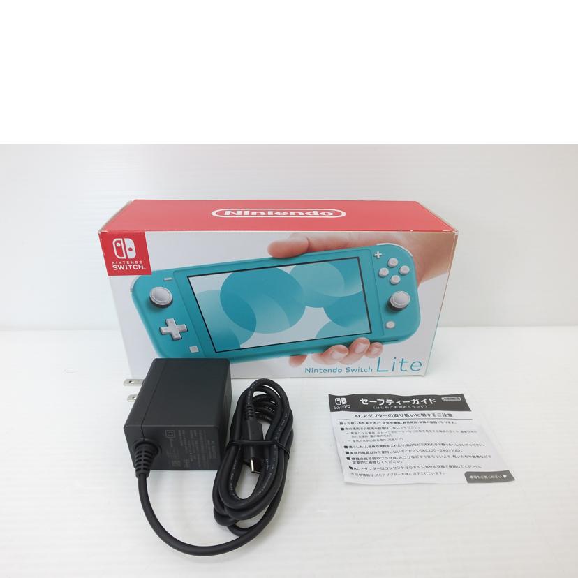 nintendo 任天堂/ニンテンドースイッチLite本体ターコイズ/HDH-S-BAZAA//XJJ70024888946/ABランク/88