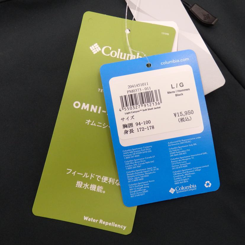 Columbia/LightCanyon SoftShellJacket/PM40373-011//Sランク/77