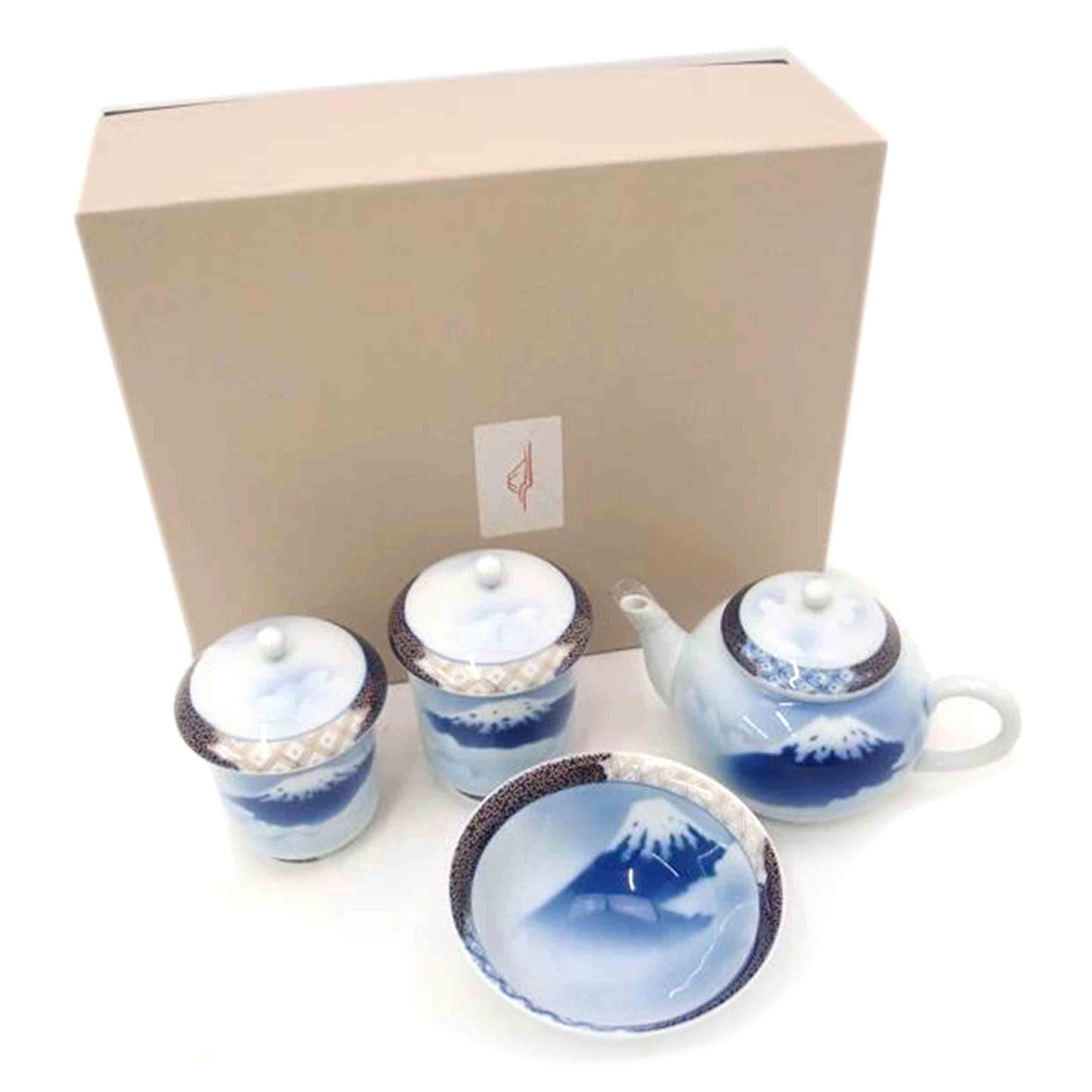 深川製磁 深川製磁/深川製磁 富士山 特別セット//SAランク/69