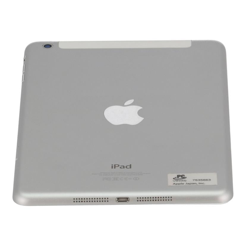 Apple au アップル /iPad mini Wi-Fi+Cellular 16GB 2014/MD543J/A//F7NL6CJEF19M/Bランク/05
