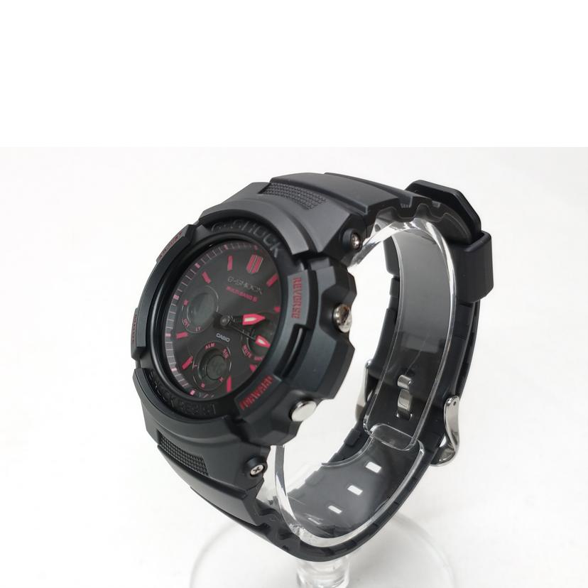 CASIO カシオ/G-SHOCK 電波ソーラー アナデジ/AWG-M100FP//Aランク/52