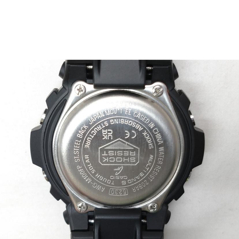 CASIO カシオ/G-SHOCK 電波ソーラー アナデジ/AWG-M100FP//Aランク/52