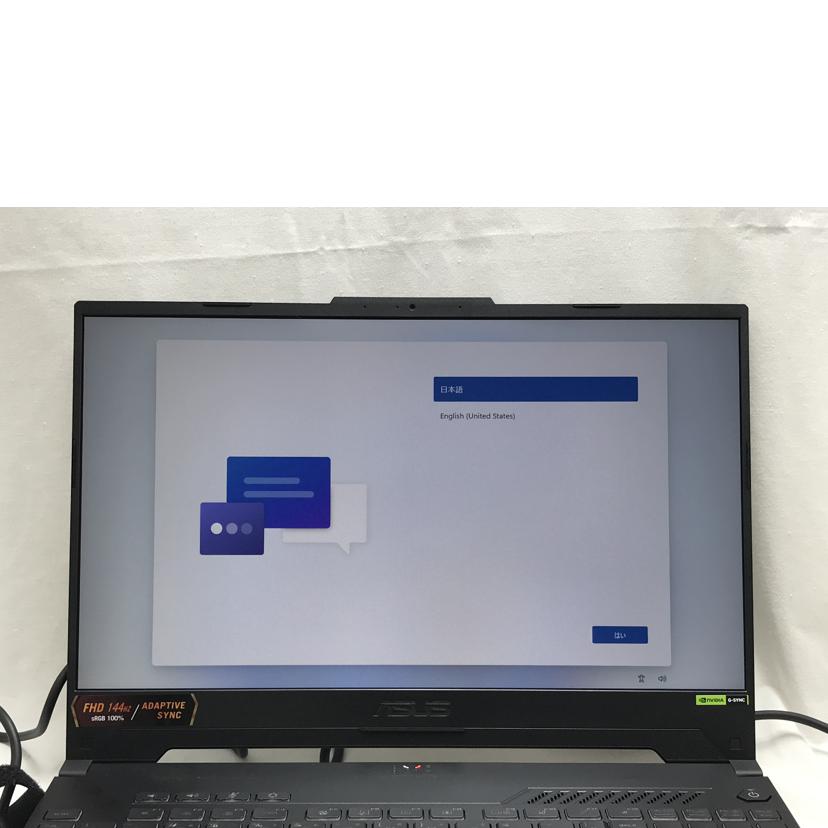 ASUS エイスース/ノートパソコン/TUF GAMING A15//R2NRCX06364208A/ABランク/51