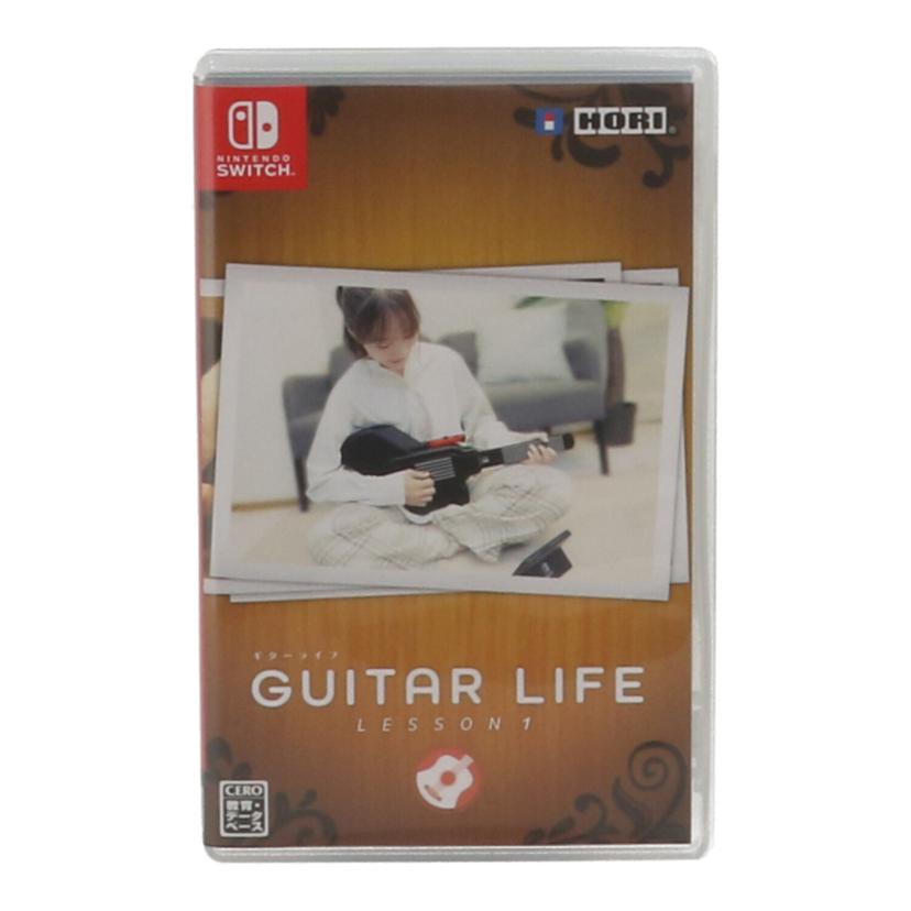 HORI ホリ /Switchソフト+コントローラー/GUITAR LIFE LESSON1/NSW-509//JAN4961818037663/Aランク/71