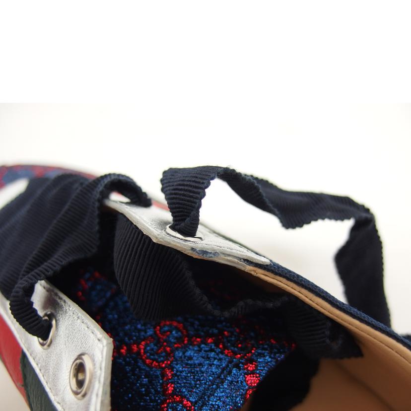 GUCCI グッチ/Falacer Lurex/GGローカットスニーカー/492738//Aランク/04