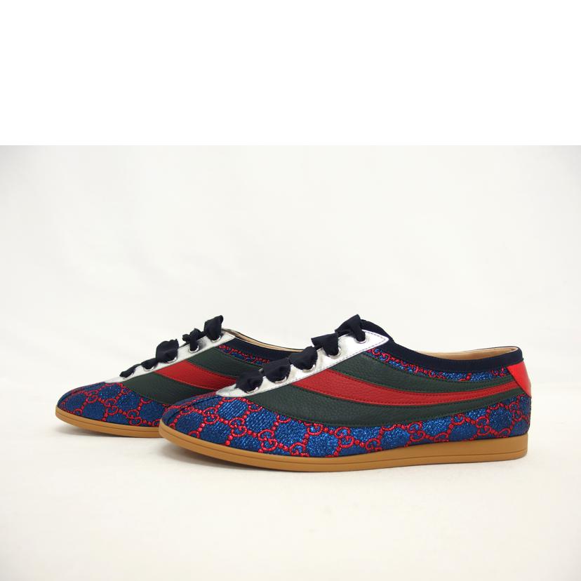 GUCCI グッチ/Falacer Lurex/GGローカットスニーカー/492738//Aランク/04