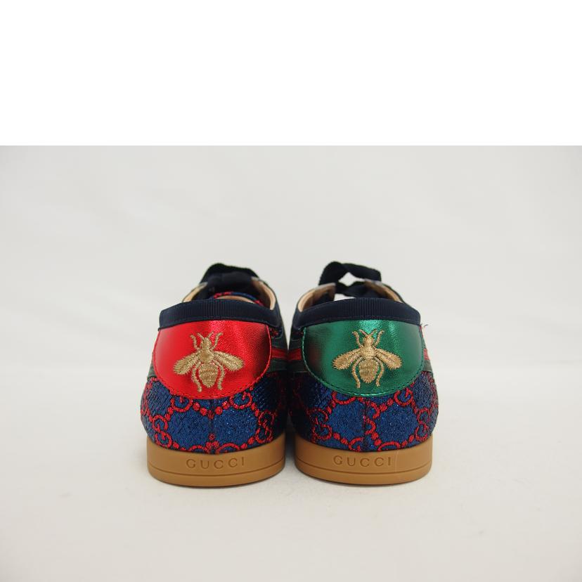 GUCCI グッチ/Falacer Lurex/GGローカットスニーカー/492738//Aランク/04