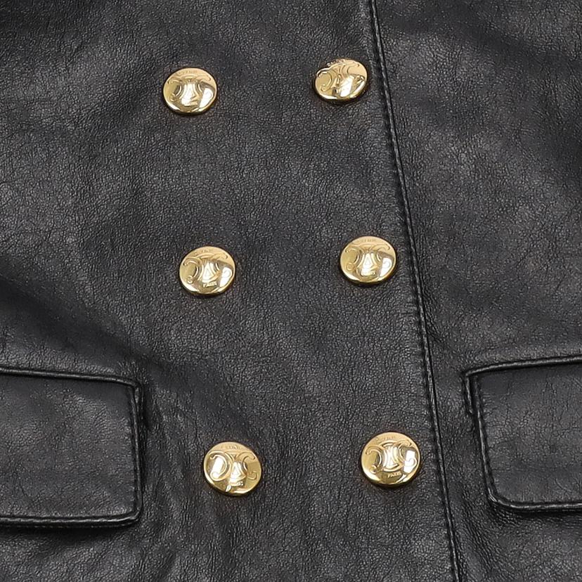 CELINE/25 セリーヌ/CELINEラムレザージャケット//ABランク/75