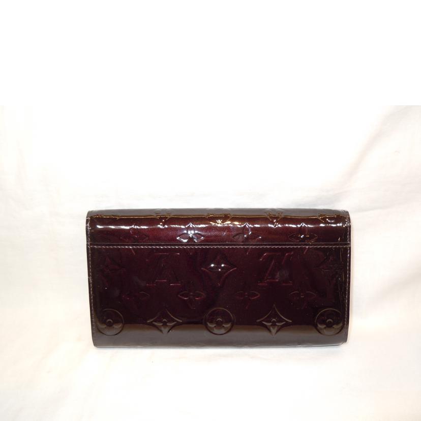 LOUIS VUITTON/ポルトフォイユサラアマラント/モノグラムヴェルニ/M90152//TN3***/Aランク/92