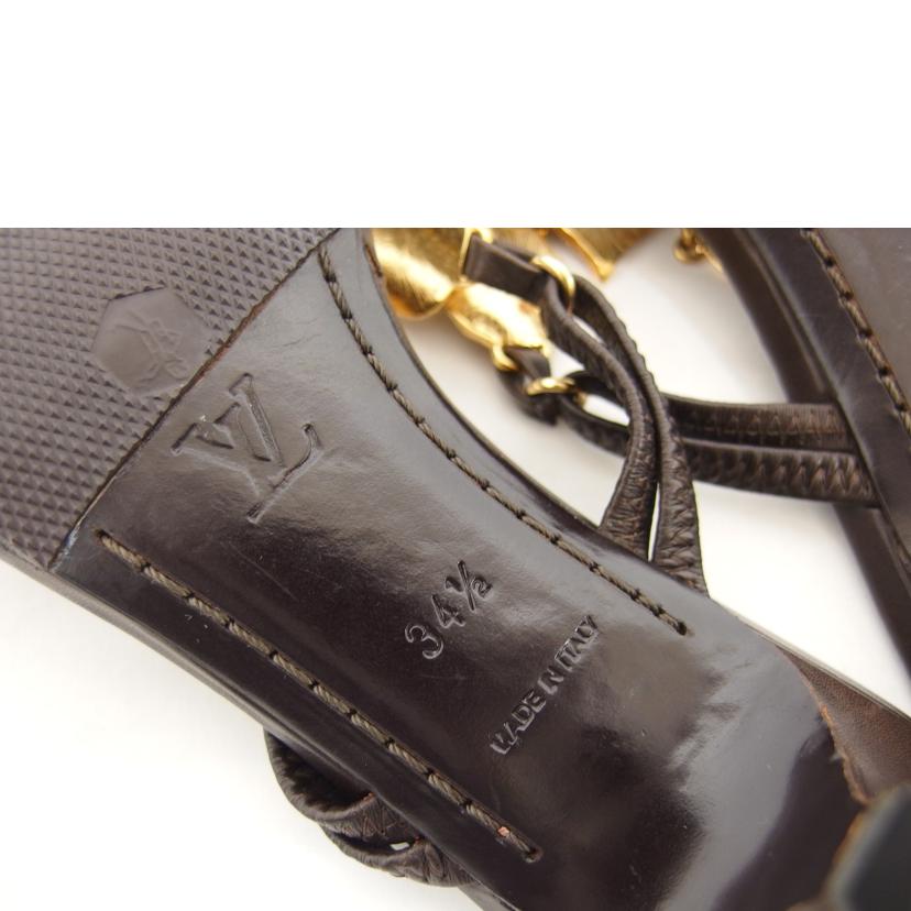 LV ルイ・ヴィトン/ミュール/ブラウン/34 1/2 (約22cm相当)//Bランク/04