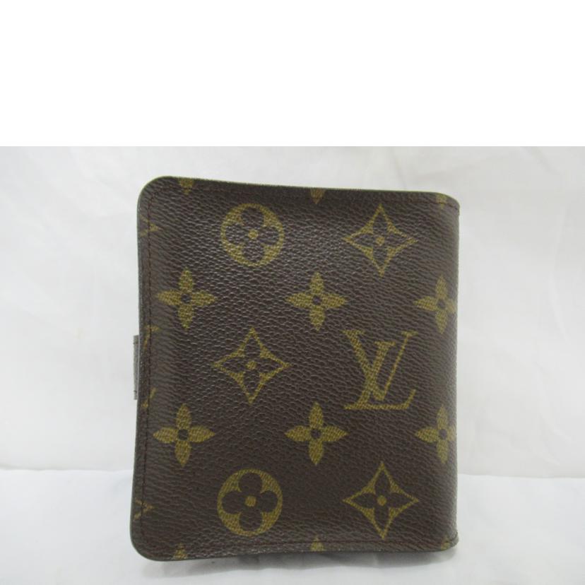 LOUIS VUITTON/コンパクトジップ/モノグラム/M61667//MI0***/ABランク/63