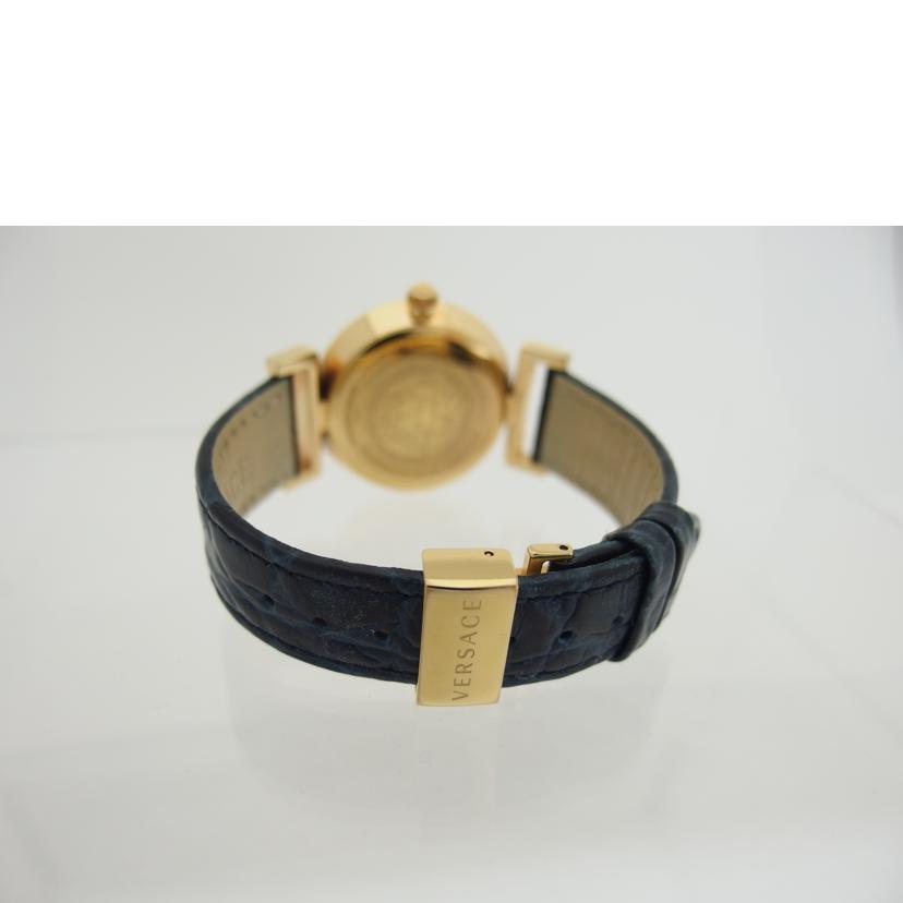 VERSACE ヴェルサーチェ/ヴァニティ/ブルー文字盤/レディースウォッチ/クォーツ/P5Q80D//081*********/ABランク/04
