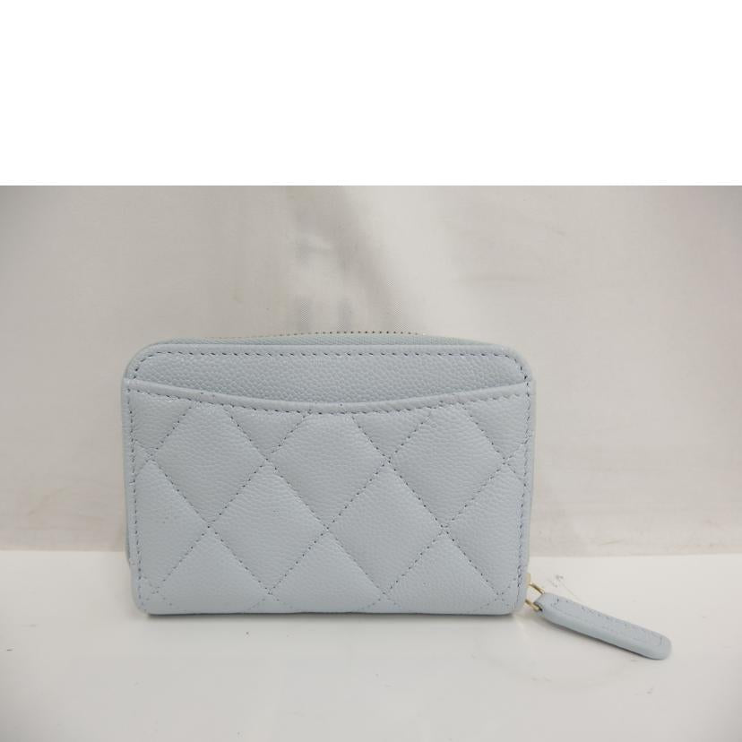 CHANEL シャネルAP0216/クラシックジップコインパース/ブルー/AP0216//GP5*****/Aランク/82