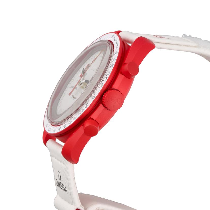 OMEGA×swatch オメガ×スウォッチ/ムーンスウォッチ/NISSION TO MARS/クオーツ/SO33R100//Aランク/19