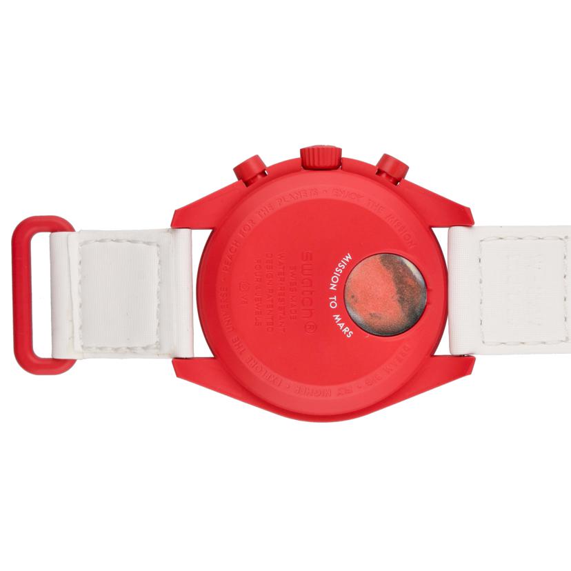 OMEGA×swatch オメガ×スウォッチ/ムーンスウォッチ/NISSION TO MARS/クオーツ/SO33R100//Aランク/19