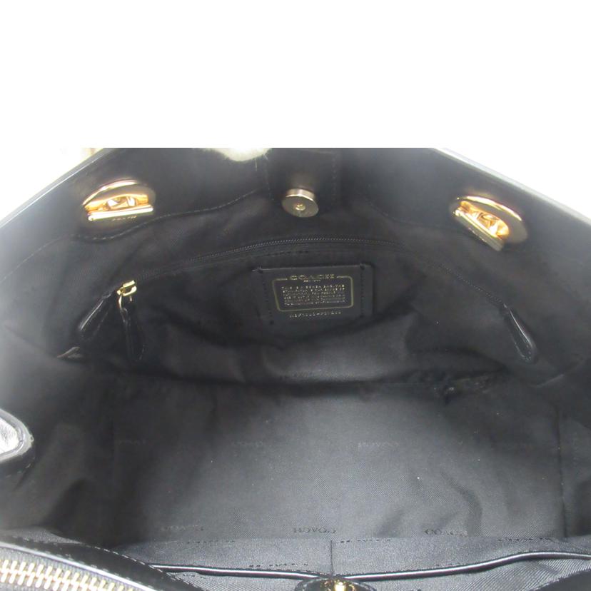 COACH/チェーントートバッグ/レザー/F87239//F18**/Aランク/63