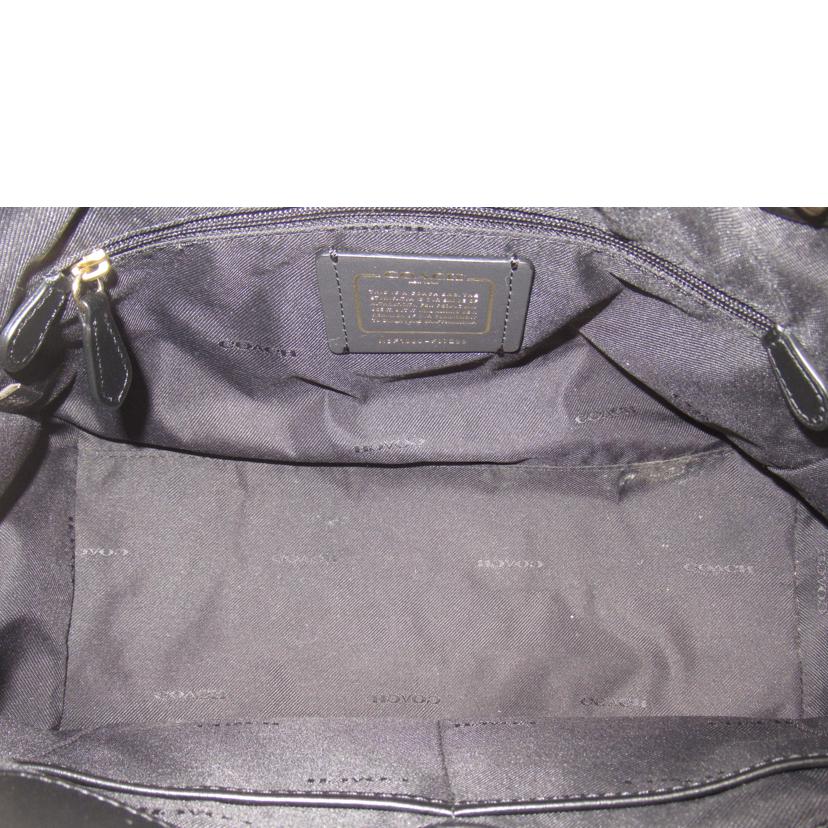 COACH/チェーントートバッグ/レザー/F87239//F18**/Aランク/63