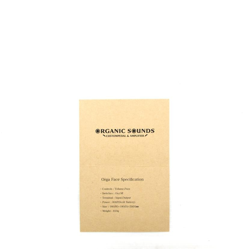 ORGANIC SOUNDS オーガニックサウンズ/ファズ ファズフェイス ゲルマニウムファズ/OF66//Aランク/75