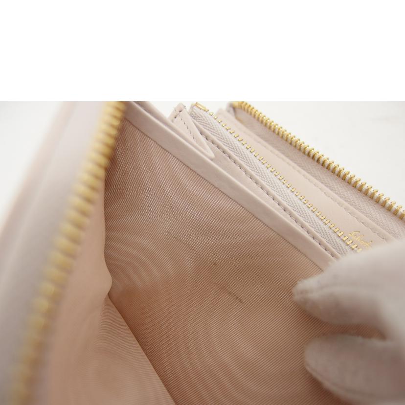 Ferragamo フェラガモ/L字ジップロングウォレット/ライトピンク/JP-22-D160//ABランク/04