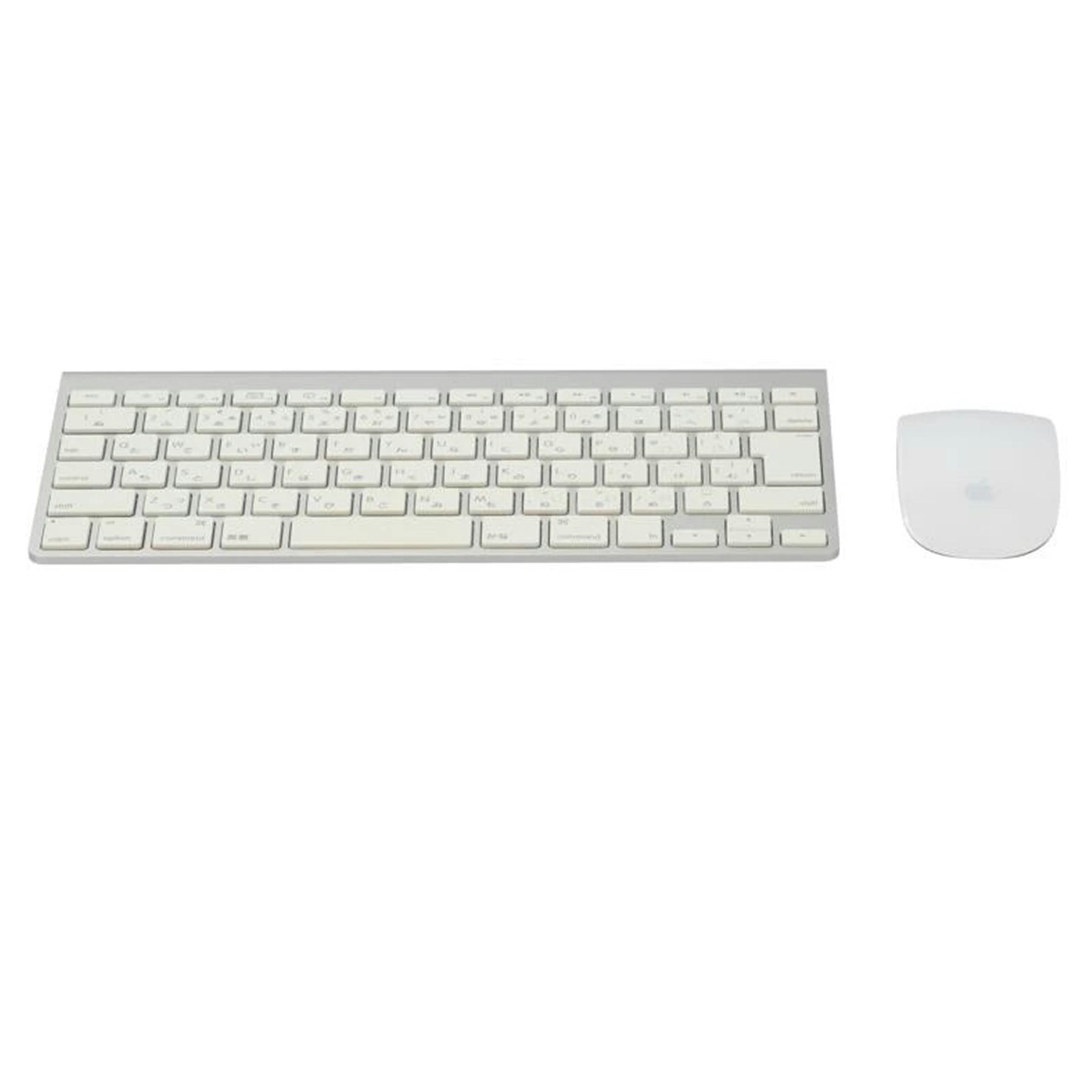 Apple アップル /ワイヤレスキーボード+ワイヤレスマウス/A1314+A1296//331140EHZ82UA/CC211040DXEDFFGAH/Bランク/71