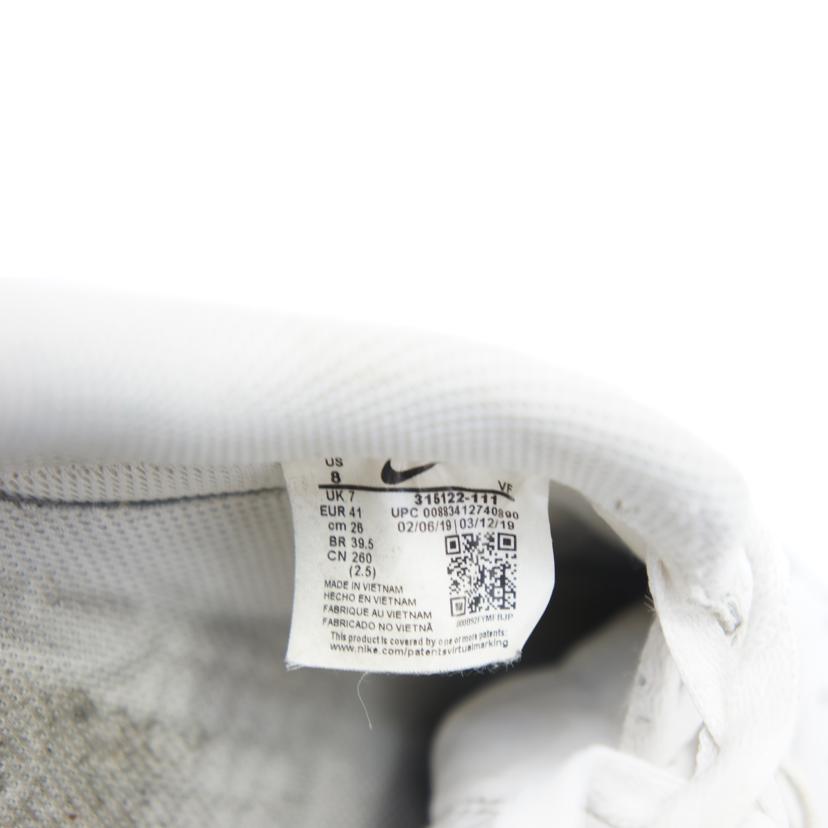 NIKE ナイキ/AIR FORCE 1 LOW 白/315122 111//Bランク/42