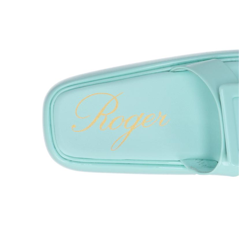ROGER VIVIER ロジェヴィヴィエ/パテントエナメルスライドサンダル/RVW60930480//サイズ:36/SAランク/91
