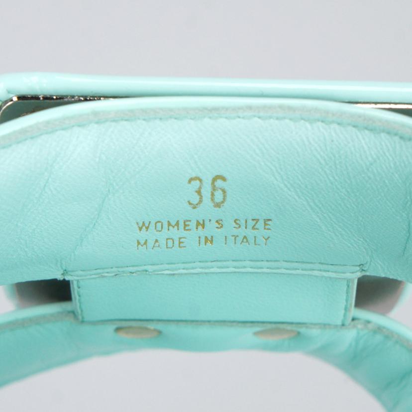 ROGER VIVIER ロジェヴィヴィエ/パテントエナメルスライドサンダル/RVW60930480//サイズ:36/SAランク/91