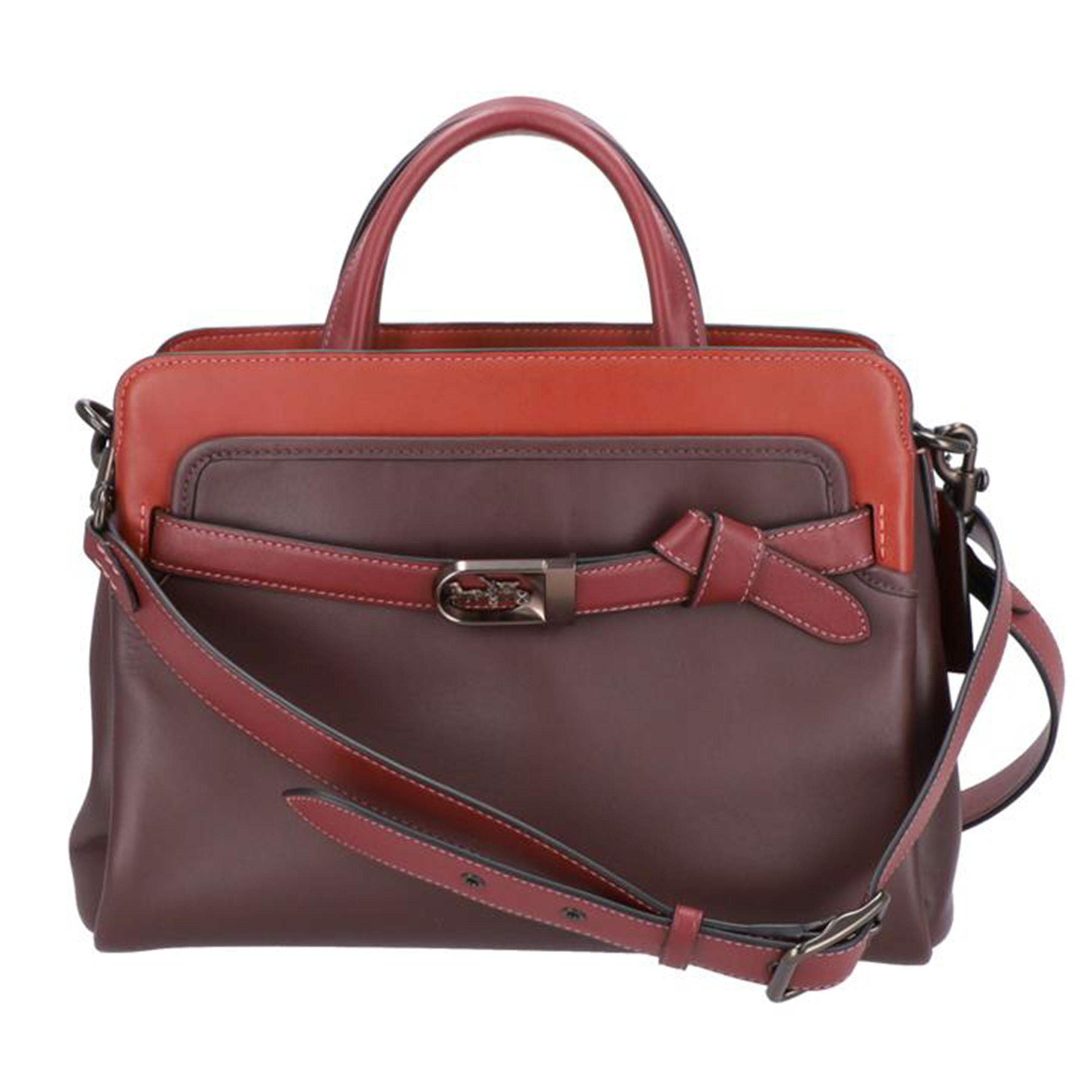 COACH コーチ/テートキャリーオール29カラーブロック/C5316//F21**/Aランク/94