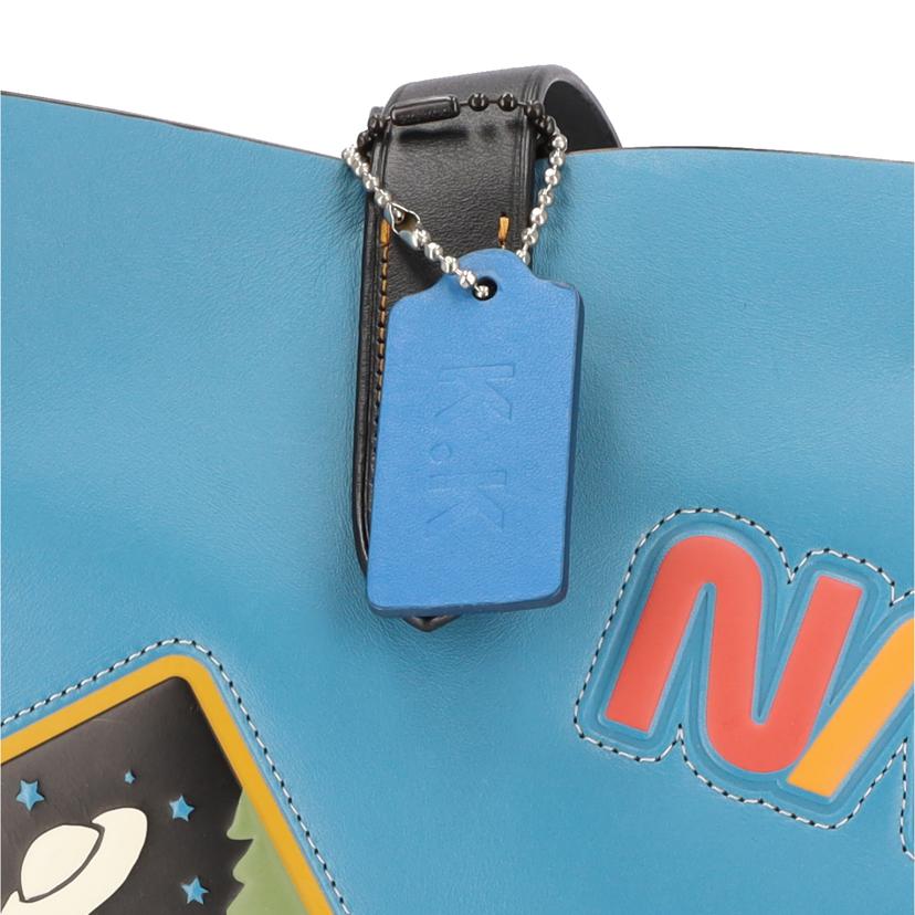 COACH/NASAコラボレザートート/11487//B17**/Aランク/78