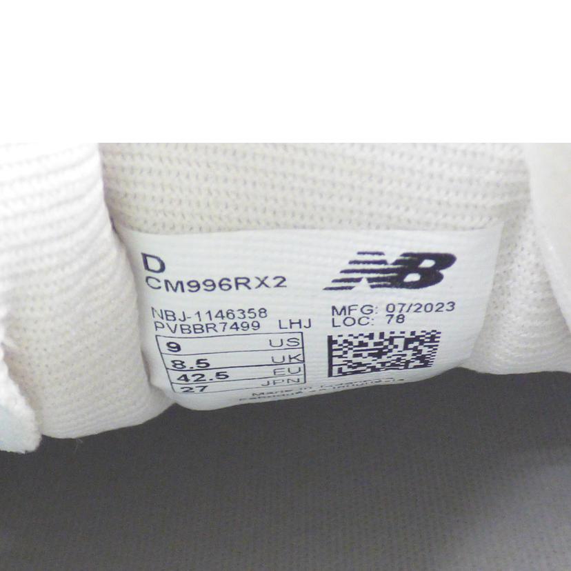 new balance ニューバランス/スニーカー/CM996RX2//Aランク/64