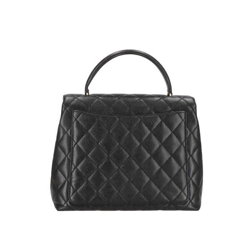 CHANEL シャネル/トップハンドルバッグ/キャビアスキン/ブラック/A12397//637****/Aランク/09