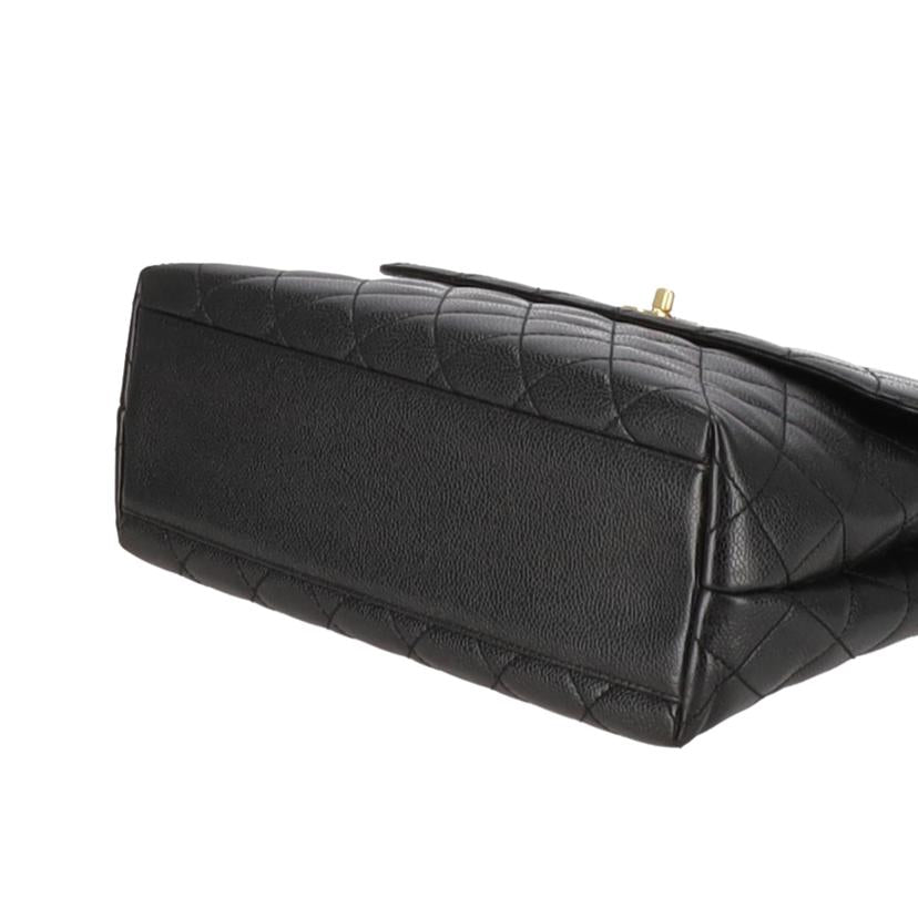 CHANEL シャネル/トップハンドルバッグ/キャビアスキン/ブラック/A12397//637****/Aランク/09