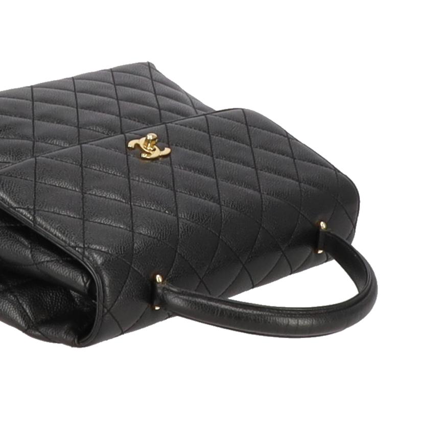 CHANEL シャネル/トップハンドルバッグ/キャビアスキン/ブラック/A12397//637****/Aランク/09