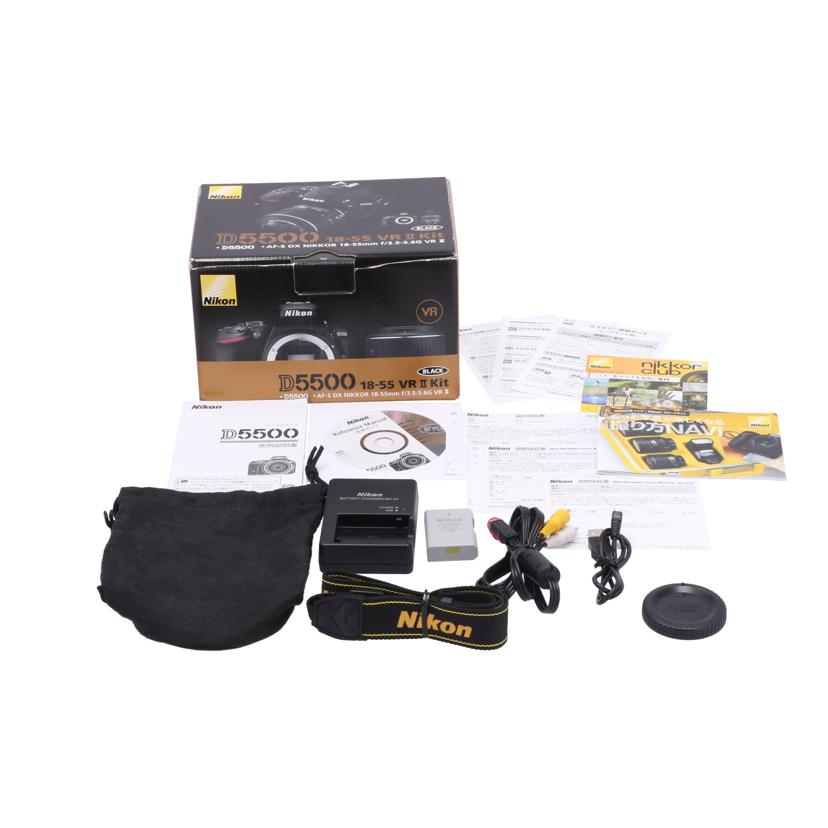 Nikon ニコン /デジタル一眼 ダブルズームキット/D5500 ダブルズームキット//20931535/Bランク/82
