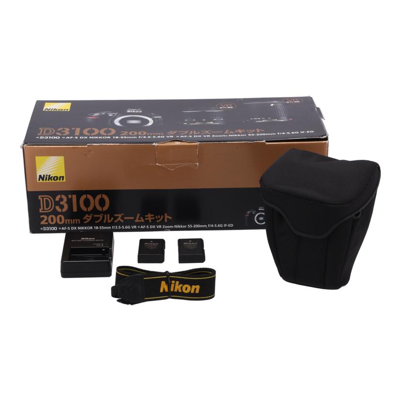 Nikon ニコン /デジタル一眼 ダブルズームキット/D3100 200mmダブルズームキット//2226772/Bランク/75
