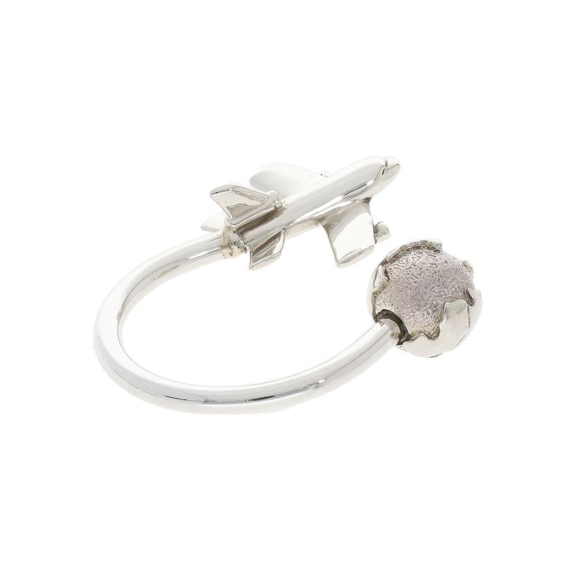 Tiffany&Co ティファニー&コー/キーリング/飛行機と地球/Ag925//ABランク/93