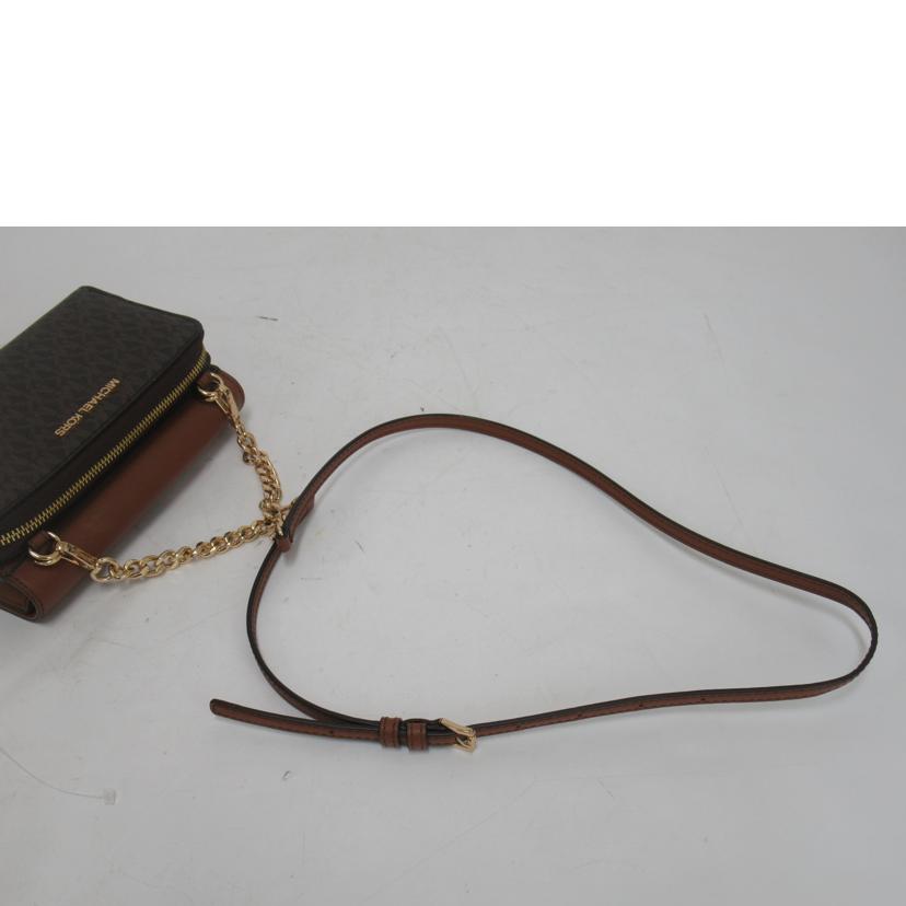 MICHAL KORS/お財布ショルダーバッグ/レザー/35S1GXOC5B//ABランク/63