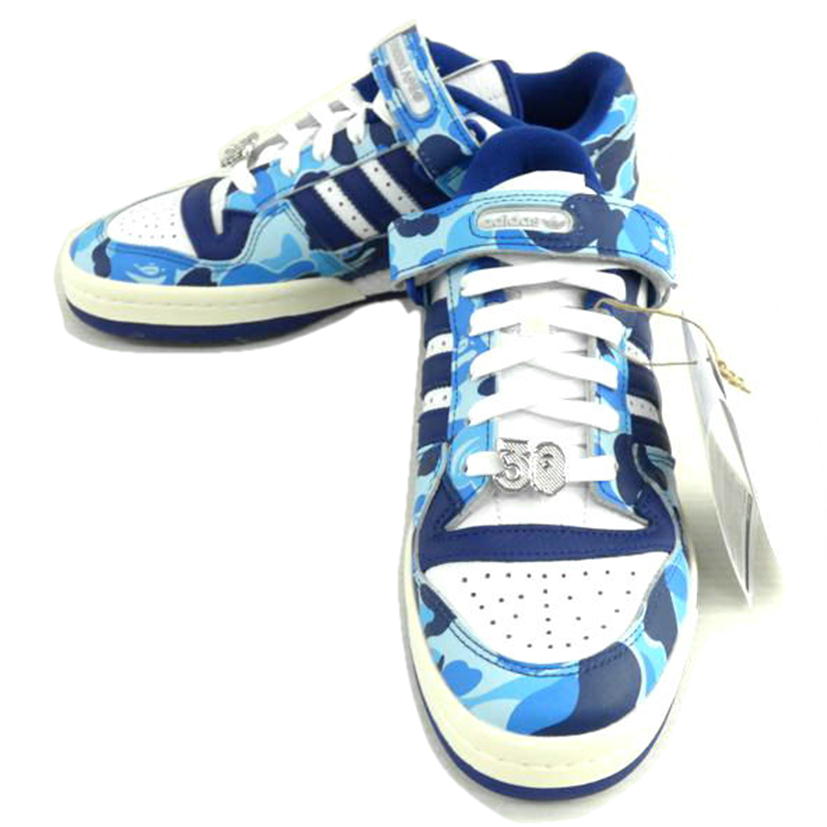 adidas×APE adidas×APE/FORUM 84 BAPE LOW/ID4772//SAランク/64