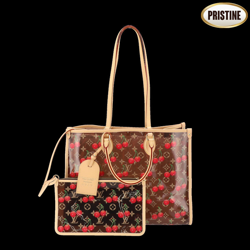 LOUIS VUITTON ルイヴィトン/LOUIS VUITTON×村上隆コラボ/オンザゴーGM/チェリーブラウン/M14306//RFI*/SAランク/75