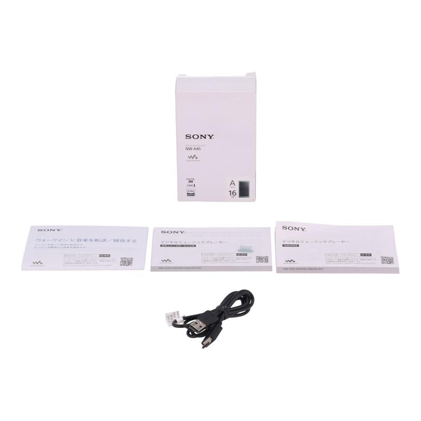 SONY ソニー/ハイレゾ対応ウォークマン 16GB/NW-A45//5180719/Bランク/69