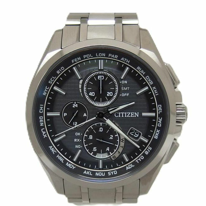 CITIZEN シチズン/アテッサ/ダイレクトフライト/スーパーチタニウム/電波ソーラー/AT8045-57E(H804-T018696)//591******/ABランク/04
