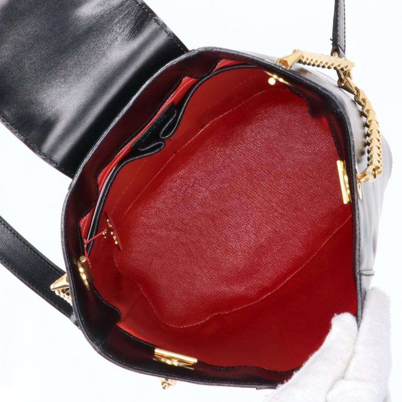 CELINE セリーヌ/レザーバケットチェーンショルダー //F/0*/ABランク/78