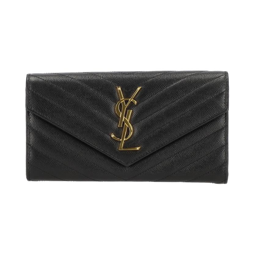 SAINT LAUREN サンローラン/ZIP長財布/372264//Aランク/81