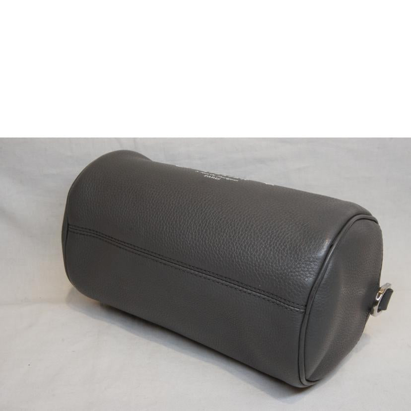 Christian Dior クリスチャンディオール/アトリエローラーバッググレーレザー//Aランク/92