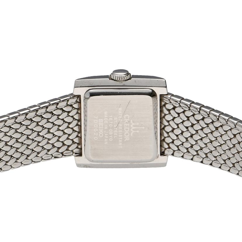 SEIKO セイコー/クレドールシグノ・ダイヤベゼル/レディース/クオーツ/GSTE909//7D0***/Aランク/75