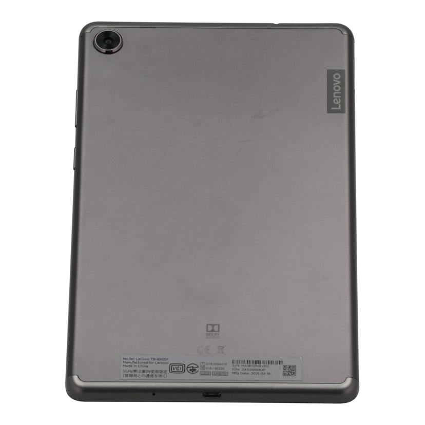 Lenovo レノボ/タブレット/Lenovo Tab M8 (HD)/TB-8505F ZA5G0014JP//HA1B7DH9/Bランク/62