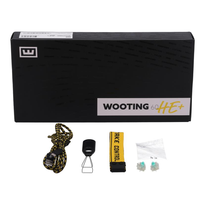 WOOTING WOOTING/ゲーミングキーボード/60HE+ RGB Keyboard Black//A02B2412W05T01100S02H57534/Aランク/82