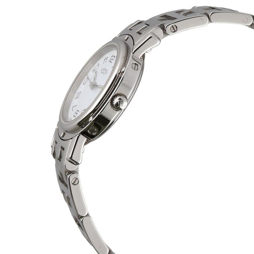 HERMES エルメス/クリッパー・ホワイト/レディース/クオーツ/CL4.210//110****/Aランク/09