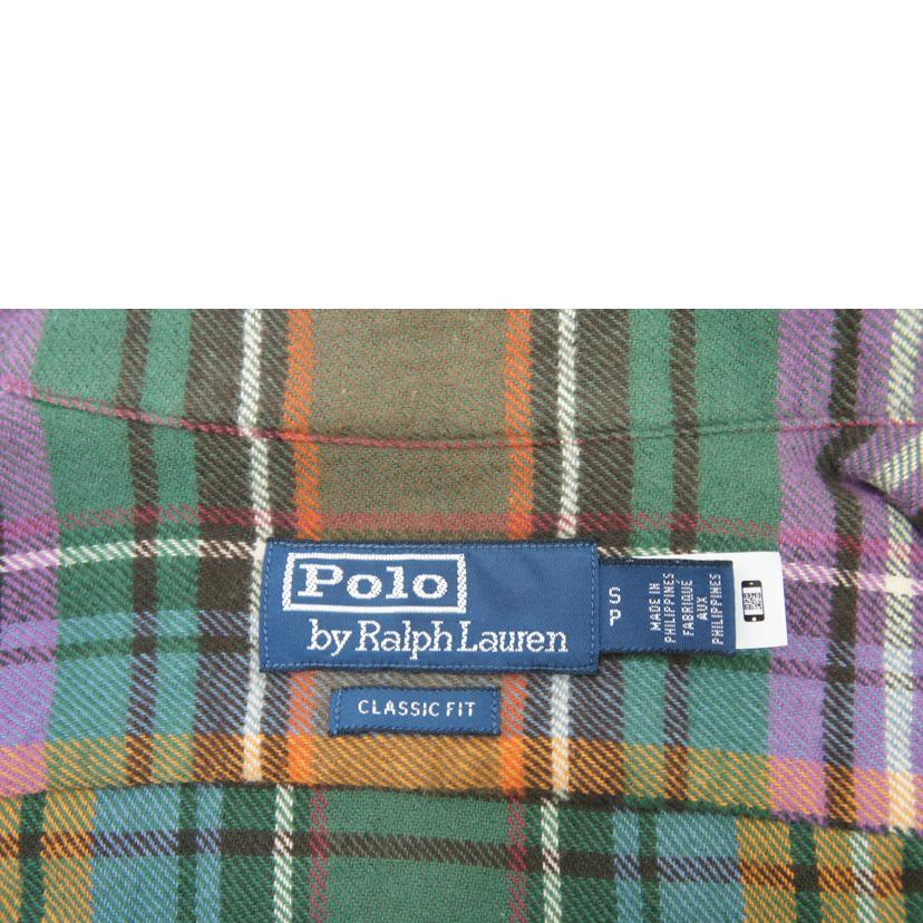 POLO RALPHLAUREN ポロ ラルフローレン/ネルシャツ//Aランク/09
